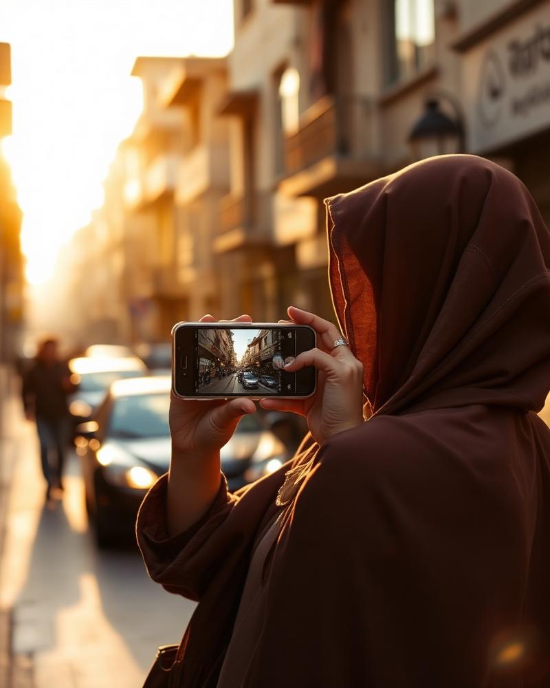تصوير الشارع العربي بالهاتف